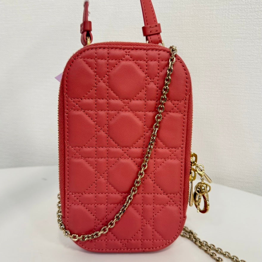 Dior Lambskin 2way Phone Pouch FM9047