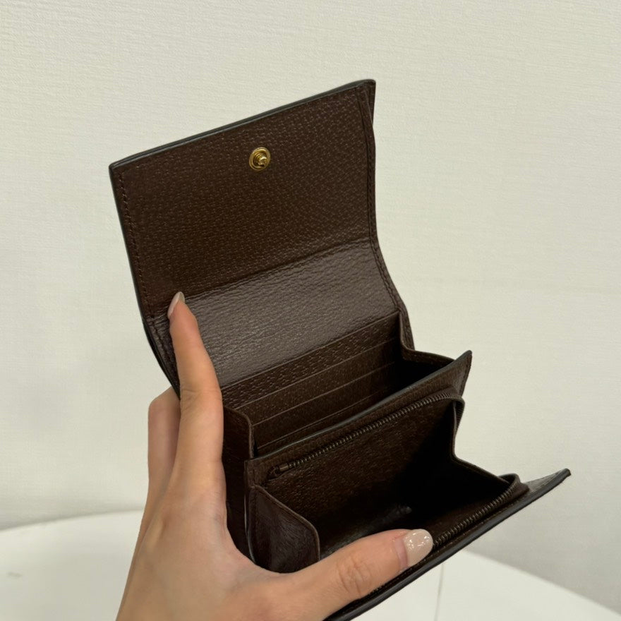 Gucci Jumbo GG Bamboo Wallet FM