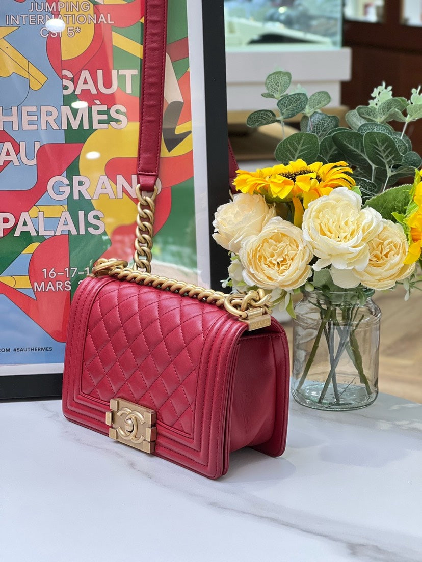 Chanel Leboy Small 20×12cm 2017-18year 7070