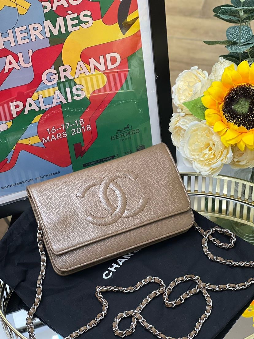 Chanel Caviar WOC 2012-13year 18*12cm 10492