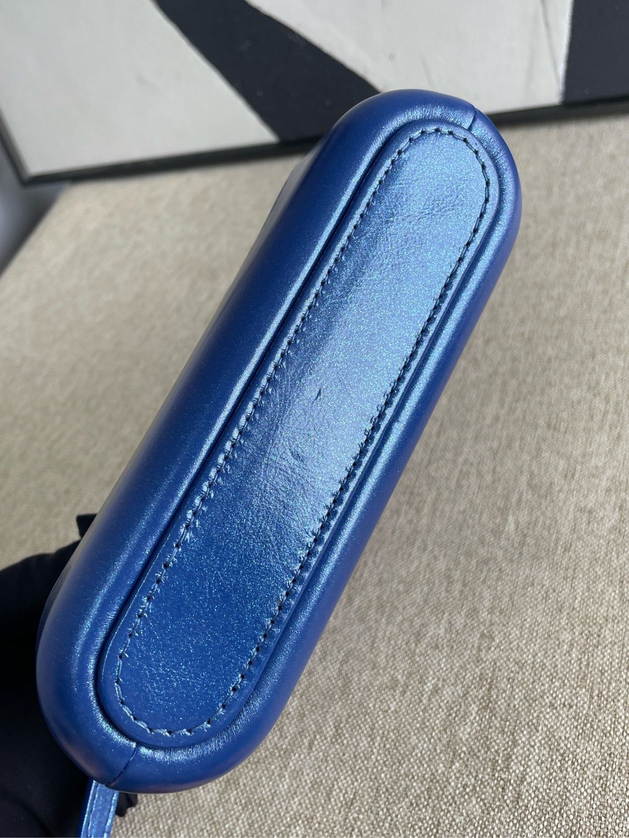 Chanel Gabrielle Mini Blue Crossbody Bag -   Designer Handbag