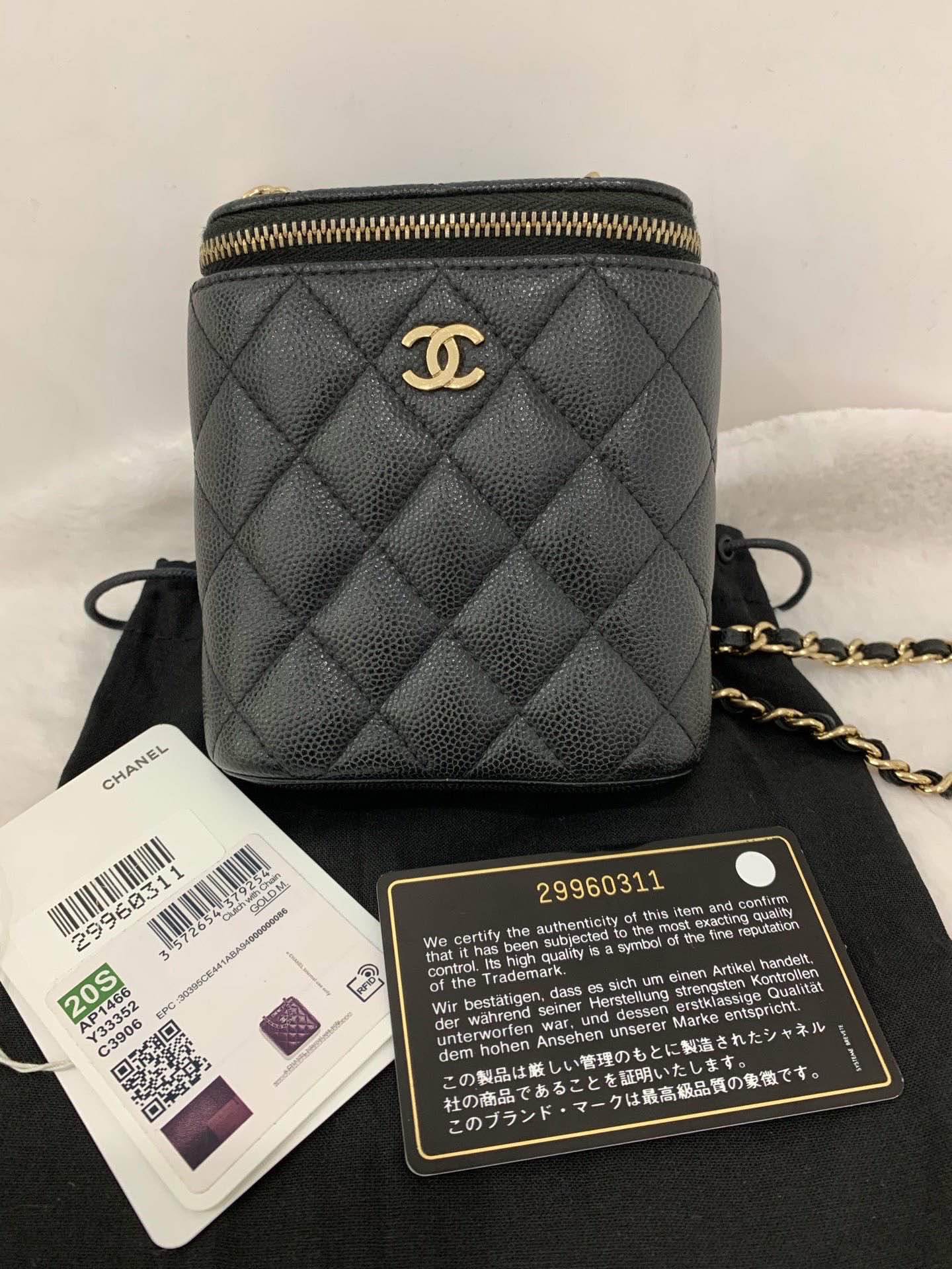 Chanel Black Golden Mini Crossbody Bag -  Designer Handbag
