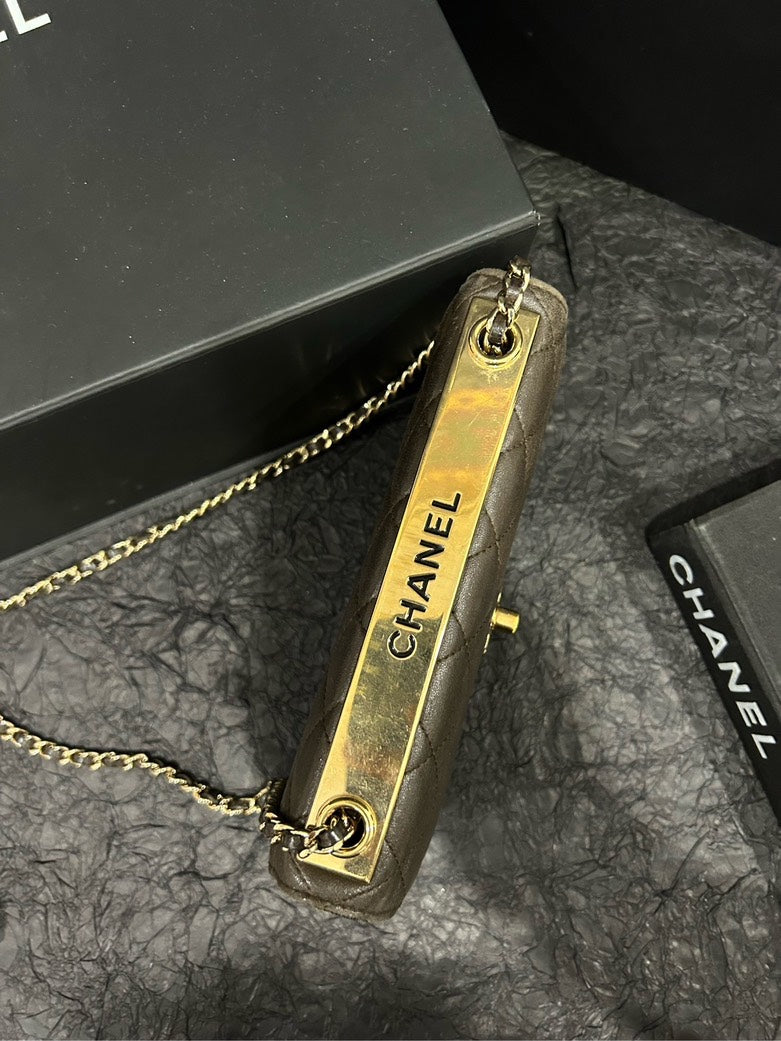 Chanel Brown Trendy CC Chain Wallet on Chain 19cm×12cm