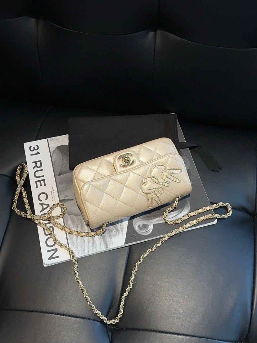 Chanel Mini Bag 17x8cm 2017year 117370
