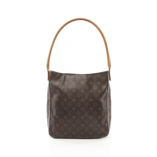Pre-loved LOUIS VUITTON Looping GM monogram Shoulder bag PVC leather Brown 2106800580938