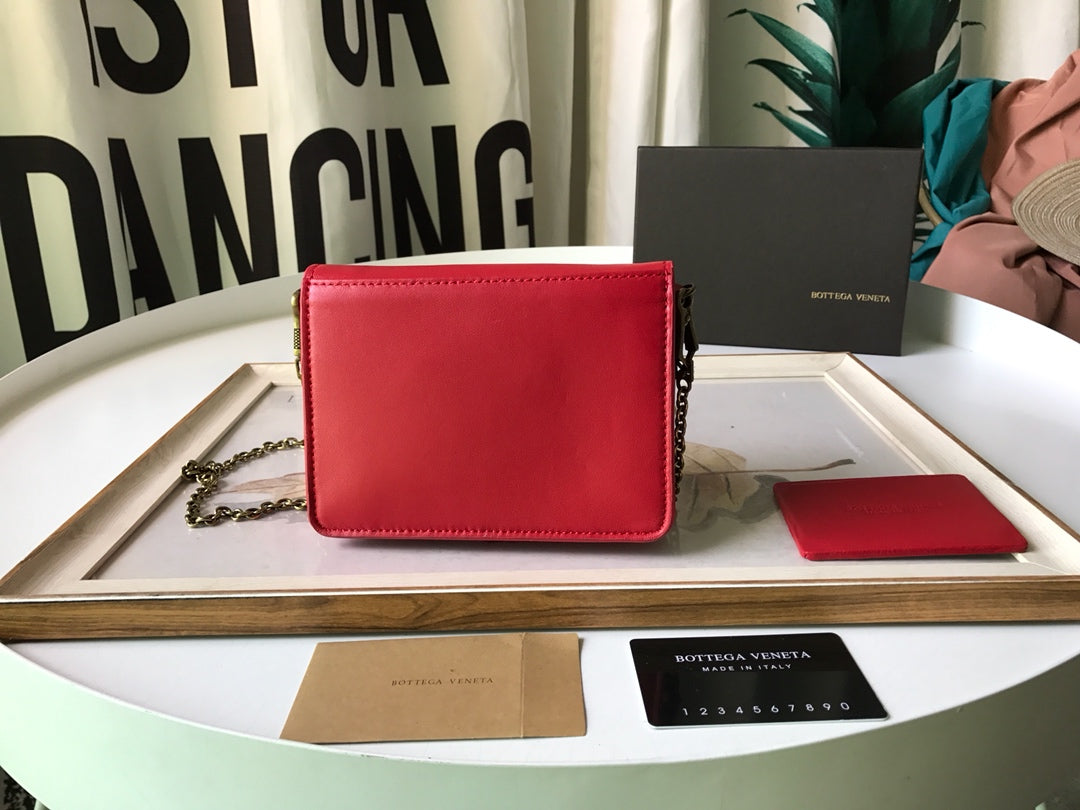 Top Quality Crossbody Red, For Women, Bags 6.9in/17.5cm