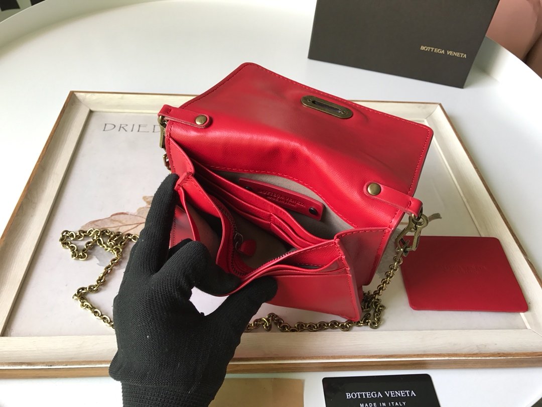 Top Quality Crossbody Red, For Women, Bags 6.9in/17.5cm