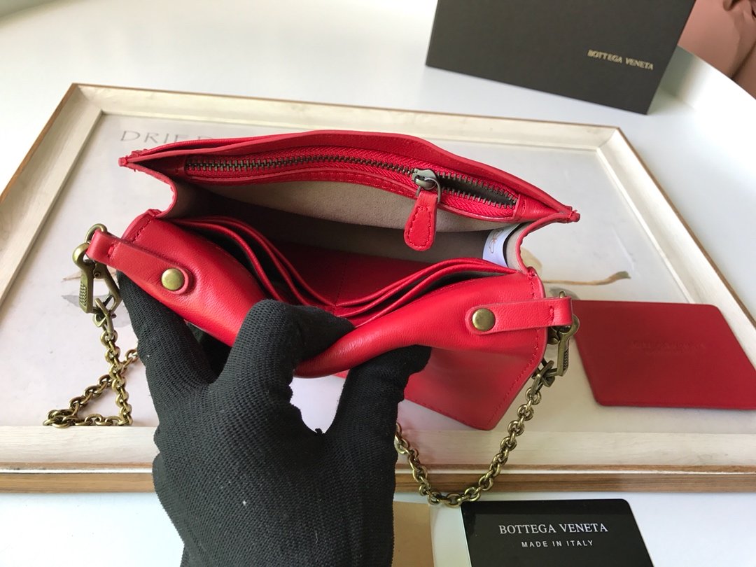 Top Quality Crossbody Red, For Women, Bags 6.9in/17.5cm