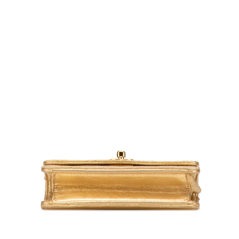 Chanel Mini Matelassé Lambskin Shoulder Bag