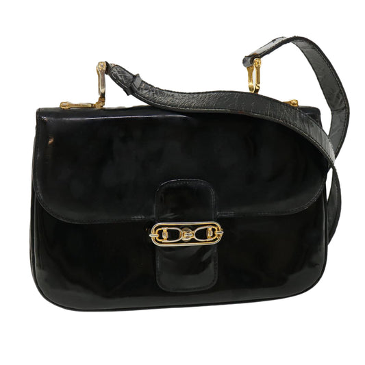Luxury CELINE Shoulder Bag Leather Black  rd3015