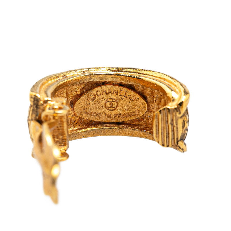 Chanel Gold Plated   Earrings