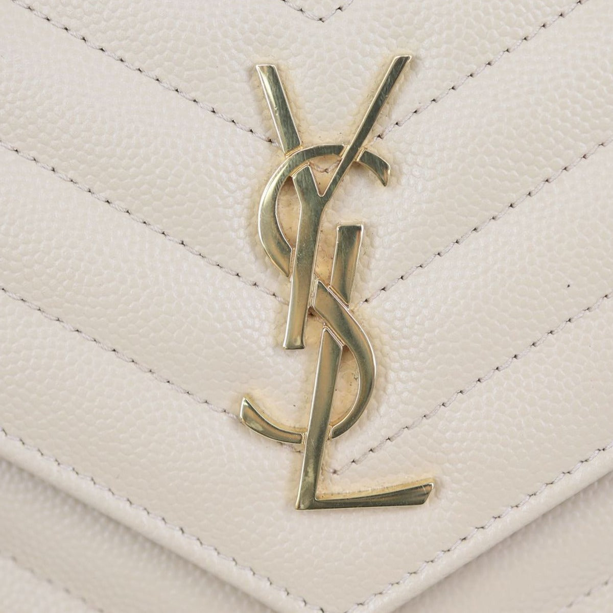 Saint Laurent Monogram Envelope Chain Wallet