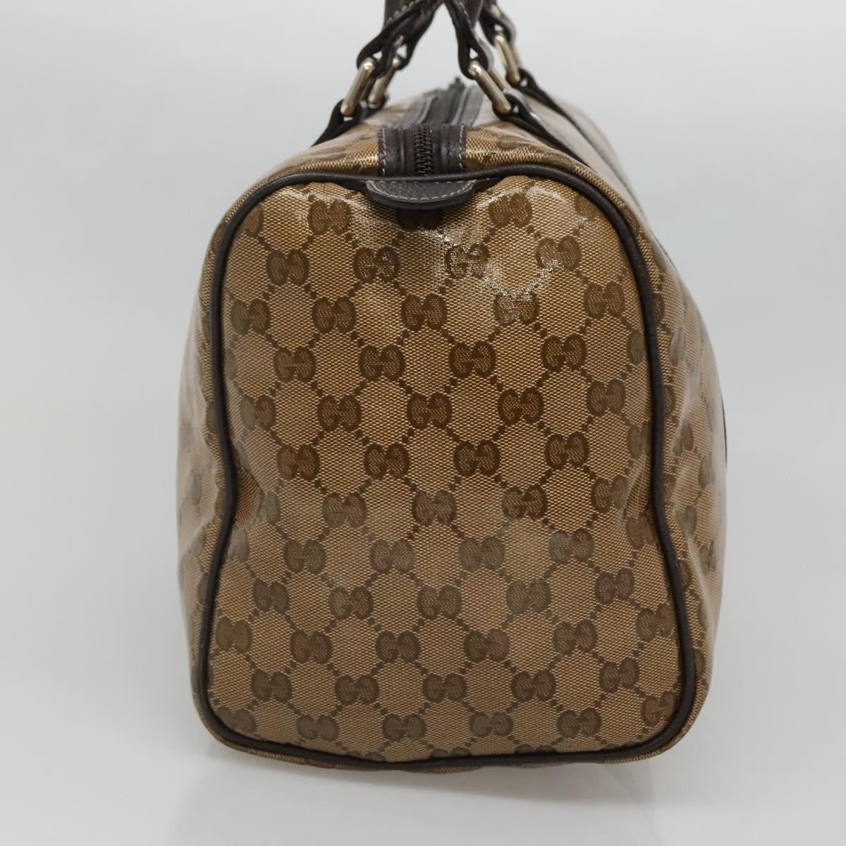 Gucci Joy Boston Bag Gg Imprime Beige Canvas Travel Bag Bag ( )