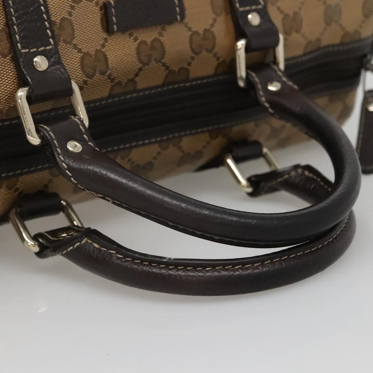 Gucci Joy Boston Bag Gg Imprime Beige Canvas Travel Bag Bag ( )