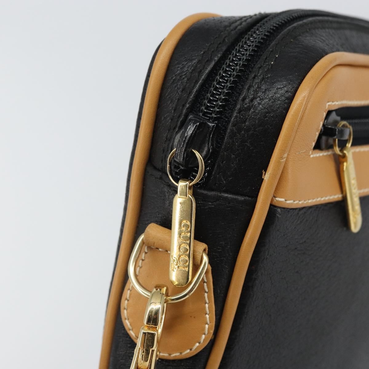 Gucci   Clutch Bag Leather Black Leather Clutche & Pouche Bag ( )