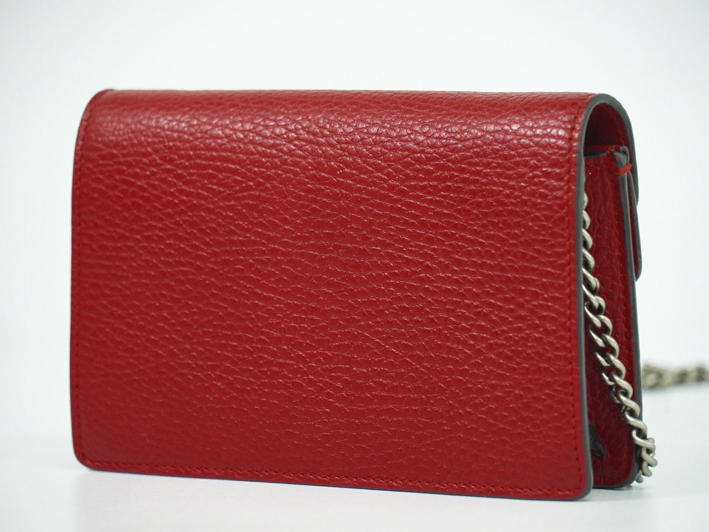 Gucci Dionysus Bag Leather Red Leather Crossbody Bag Bag ( )