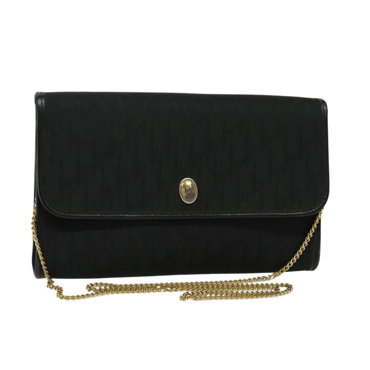 Christian Dior   Trotter Crossbody Bag Canvas Black Canvas Shoulder Bag Bag ()