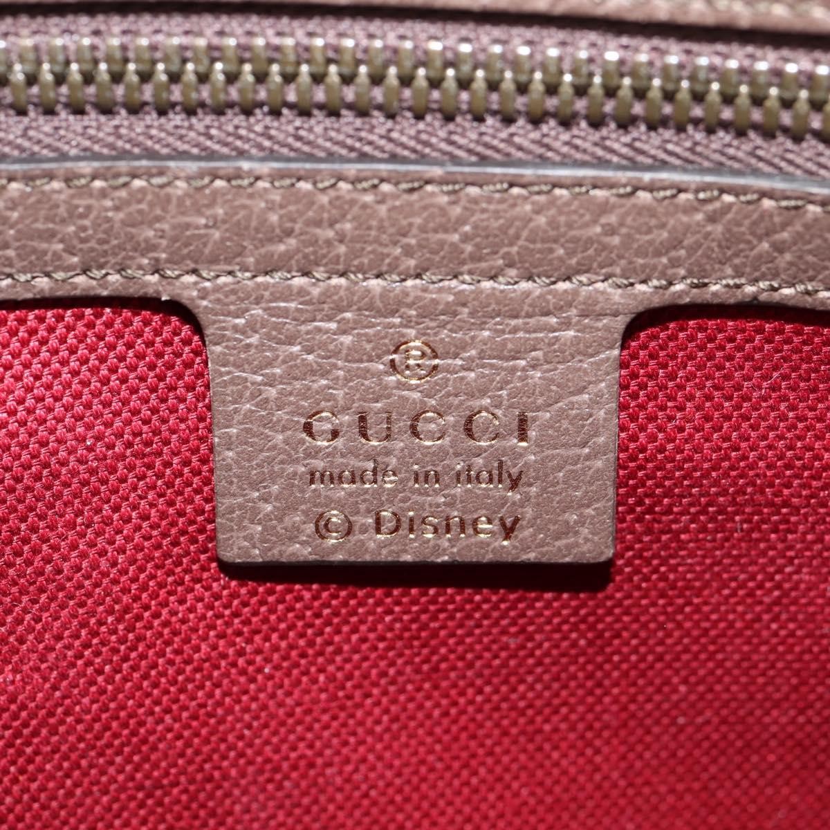 Gucci Disney Donald Duck Belt Bag Printed Gg Coated Canvas Beige Pvc Shoulder Bag Bag ( )