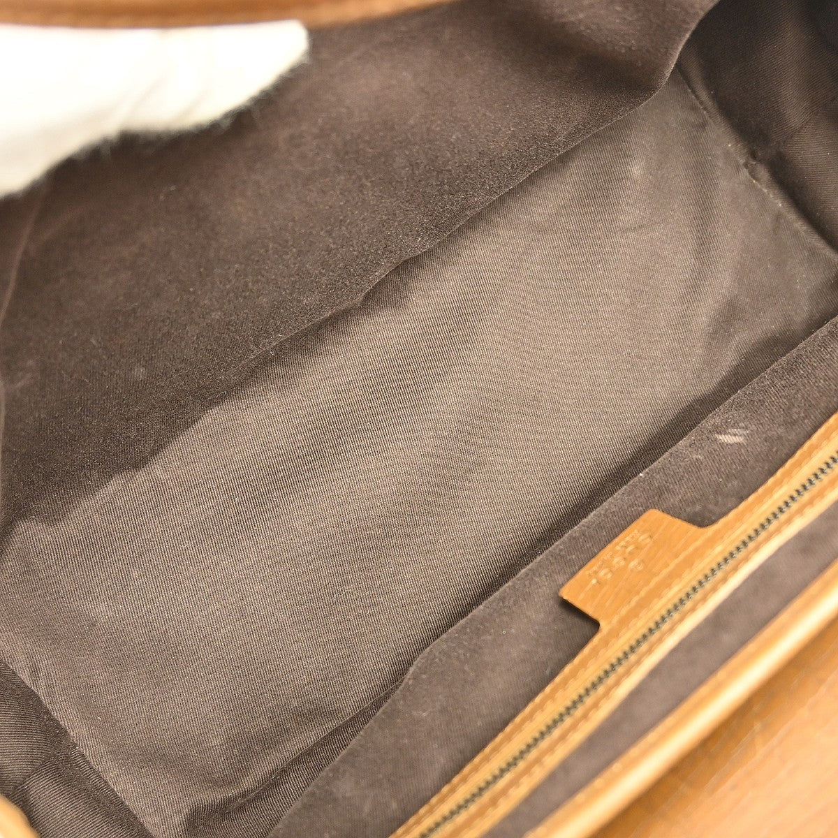 Gucci Bamboo Bullet Bag Gg Canvas Brown Canvas Shoulder Bag Bag ( )