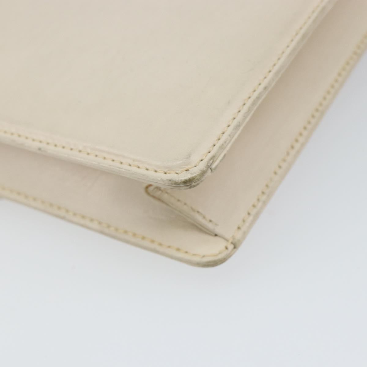 Gucci   Clutch Bag Leather White Leather Clutche & Pouche Bag ( )