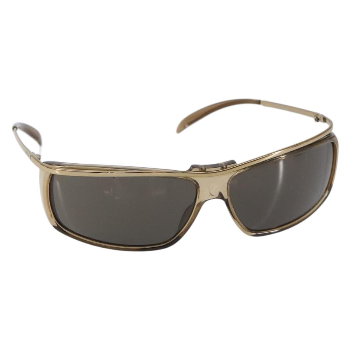 Gucci Eyewear Sunglasses Brown Metal Sunglasse Accessory ( )
