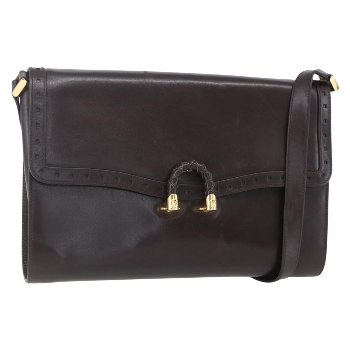 Gucci   Shoulder Bag Leather Brown Leather Shoulder Bag Bag ( )