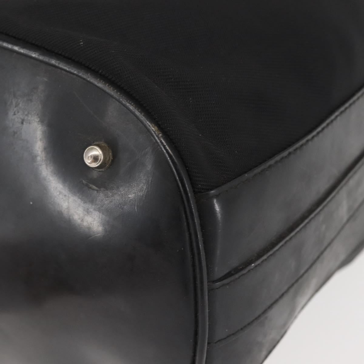 Gucci   Bamboo Bucket Bag Nylon And Leather Black Nylon Bag ( )