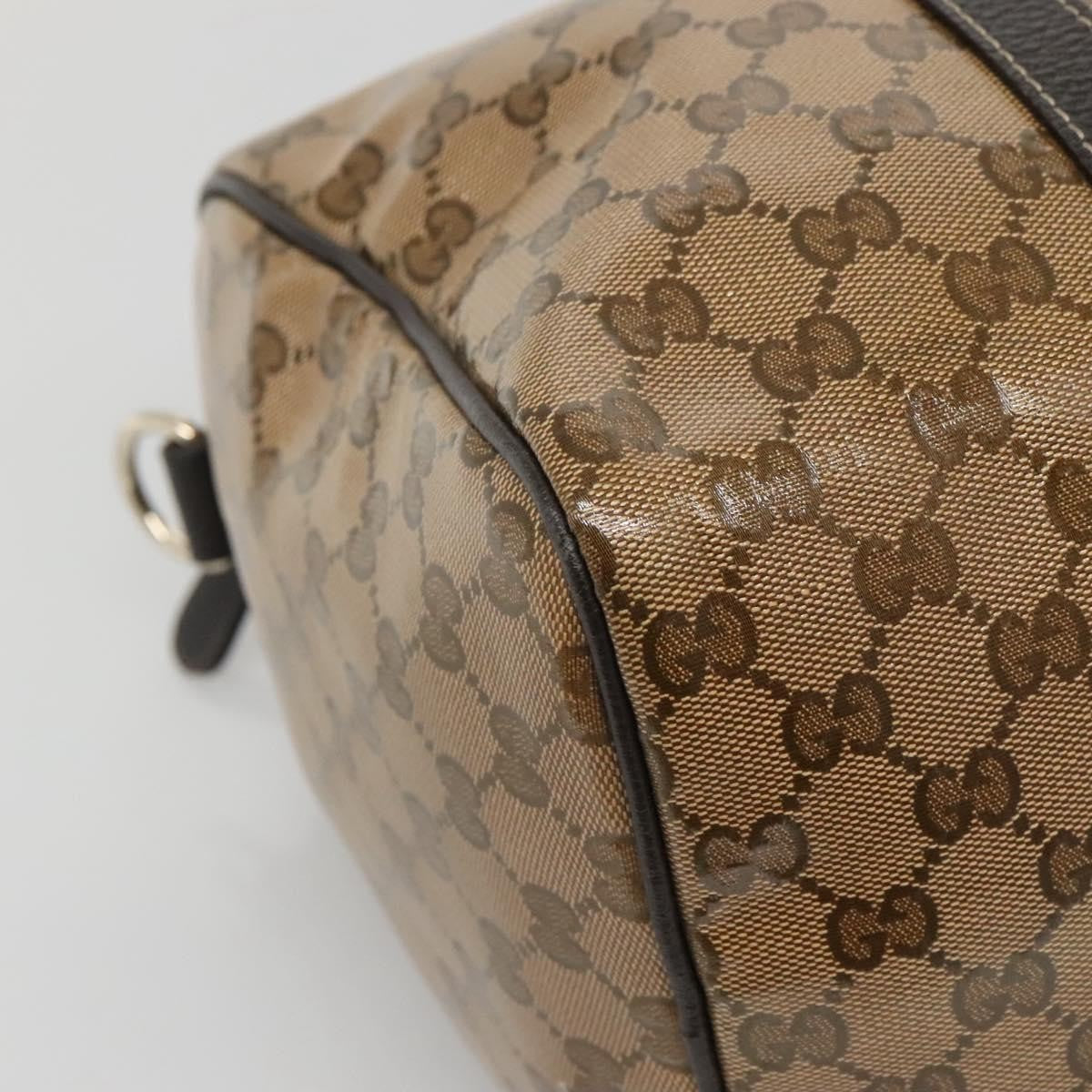 Gucci Joy Boston Bag Gg Imprime Beige Canvas Travel Bag Bag ( )