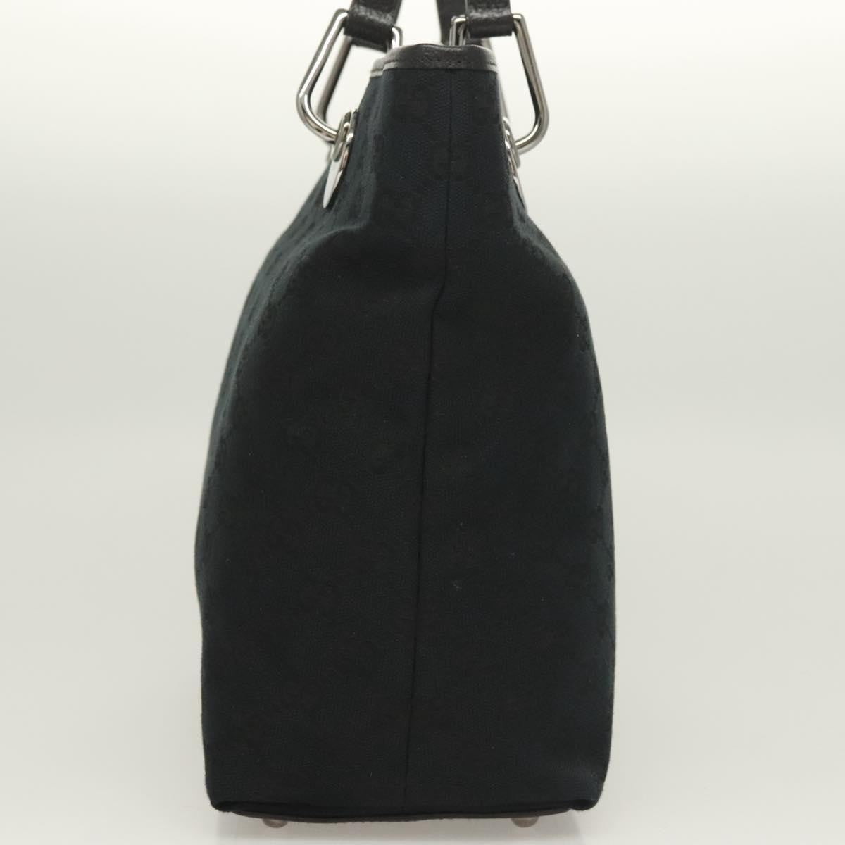 Gucci Eclipse Tote Gg Canvas Black Canvas Tote Bag Bag ( )