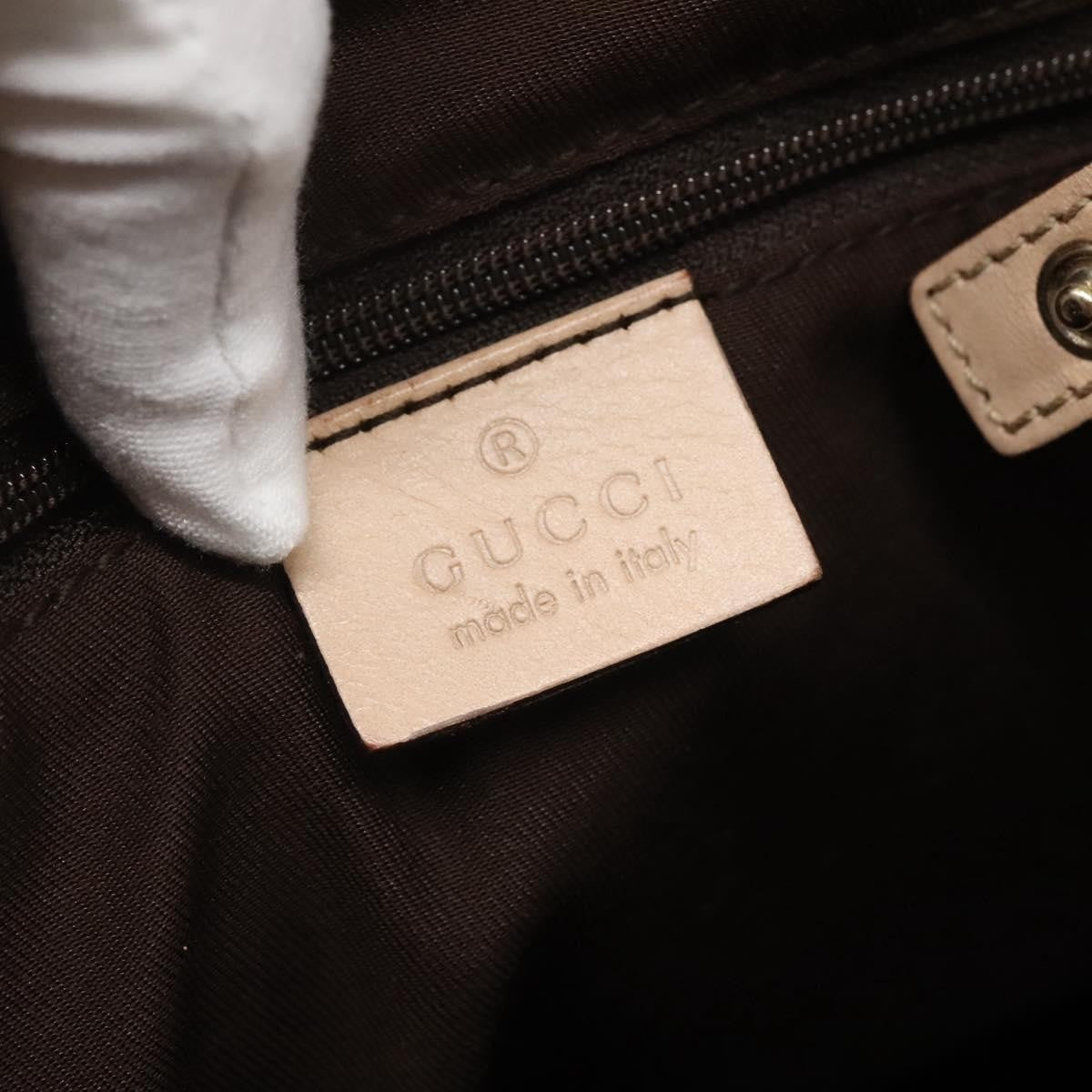 Gucci Abbey Shoulder Bag Gg Canvas Beige Canvas Tote Bag Bag ( )