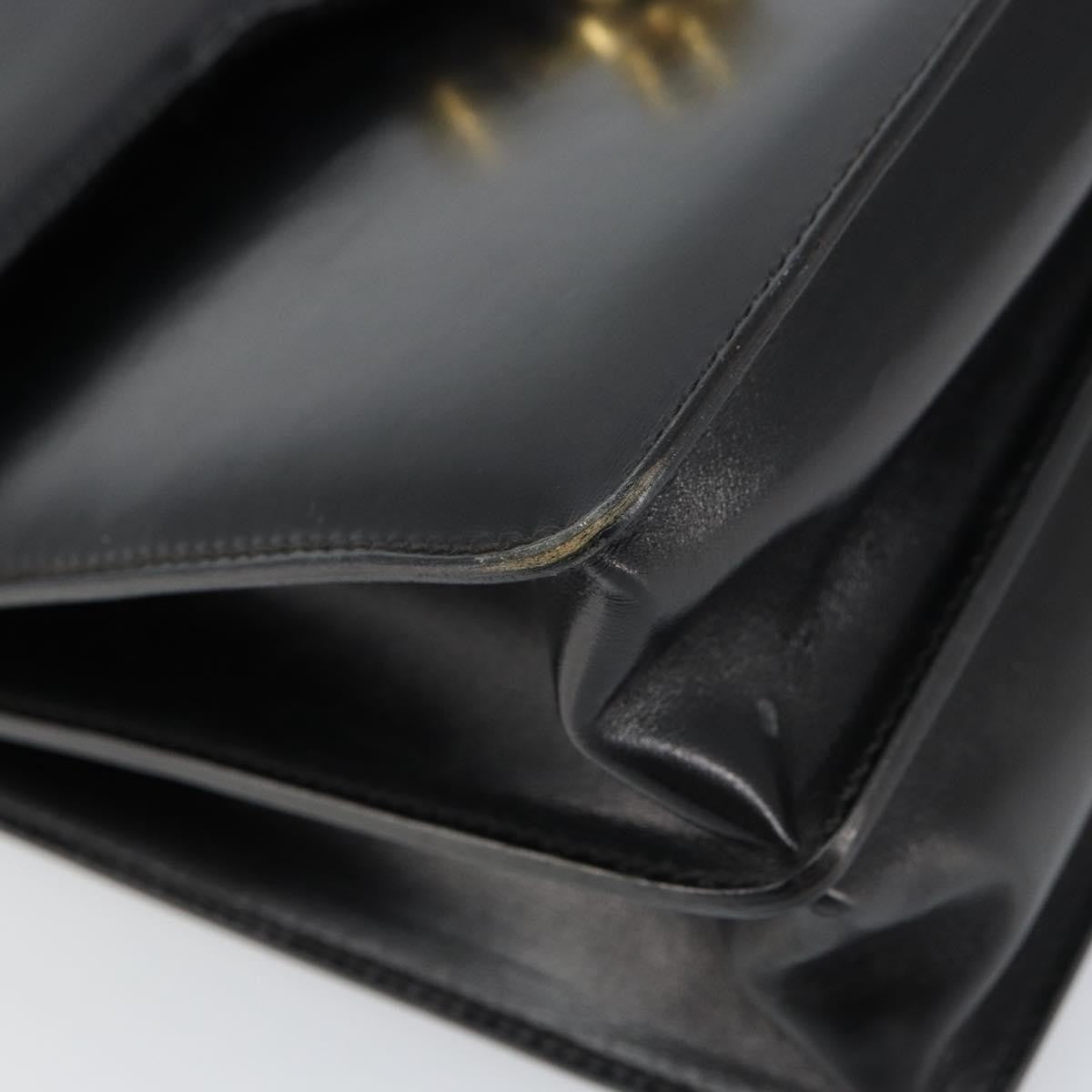 Gucci   Handbag Leather Black Leather Handbag ( )
