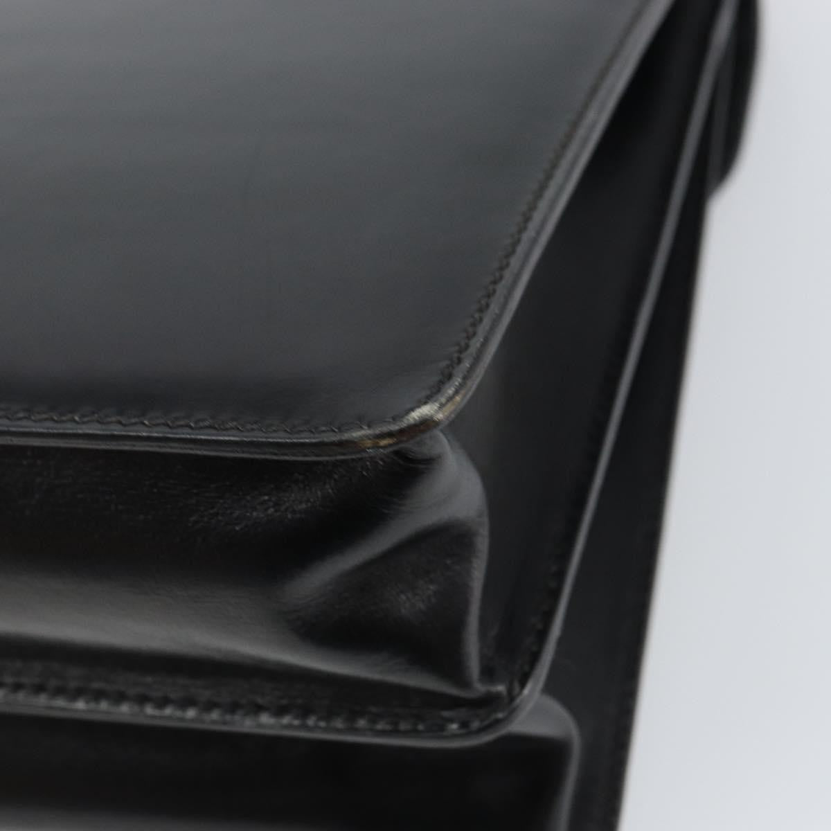 Gucci   Handbag Leather Black Leather Handbag ( )