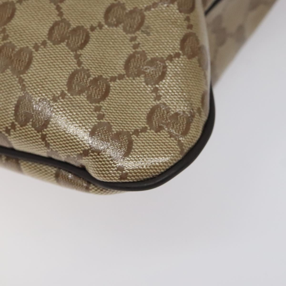 Gucci Flap Messenger Bag (Outlet) Gg Coated Canvas Beige Canvas Shoulder Bag Bag ( )