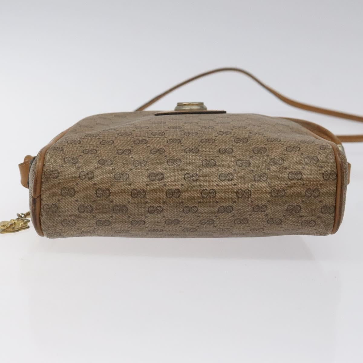 Gucci Micro Gg Supreme Shoulder Bag Gg Canvas Beige Pvc Shoulder Bag Bag ( )