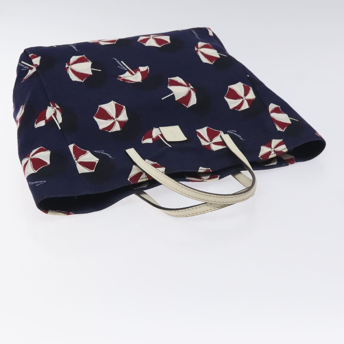 Gucci Open Tote (Outlet) Umbrella Canvas Purple Canvas Tote Bag Bag ( )