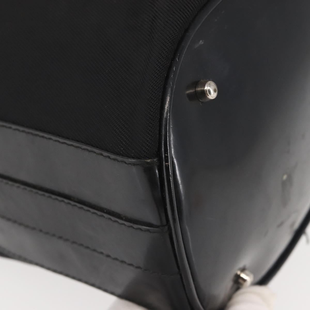 Gucci   Bamboo Bucket Bag Nylon And Leather Black Nylon Bag ( )