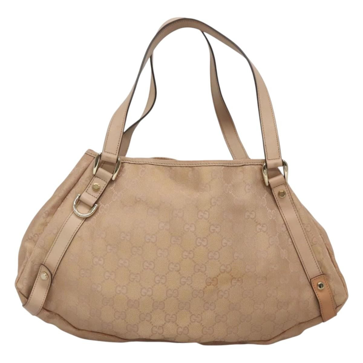 Gucci Abbey Shoulder Bag Gg Canvas Beige Canvas Tote Bag Bag ( )