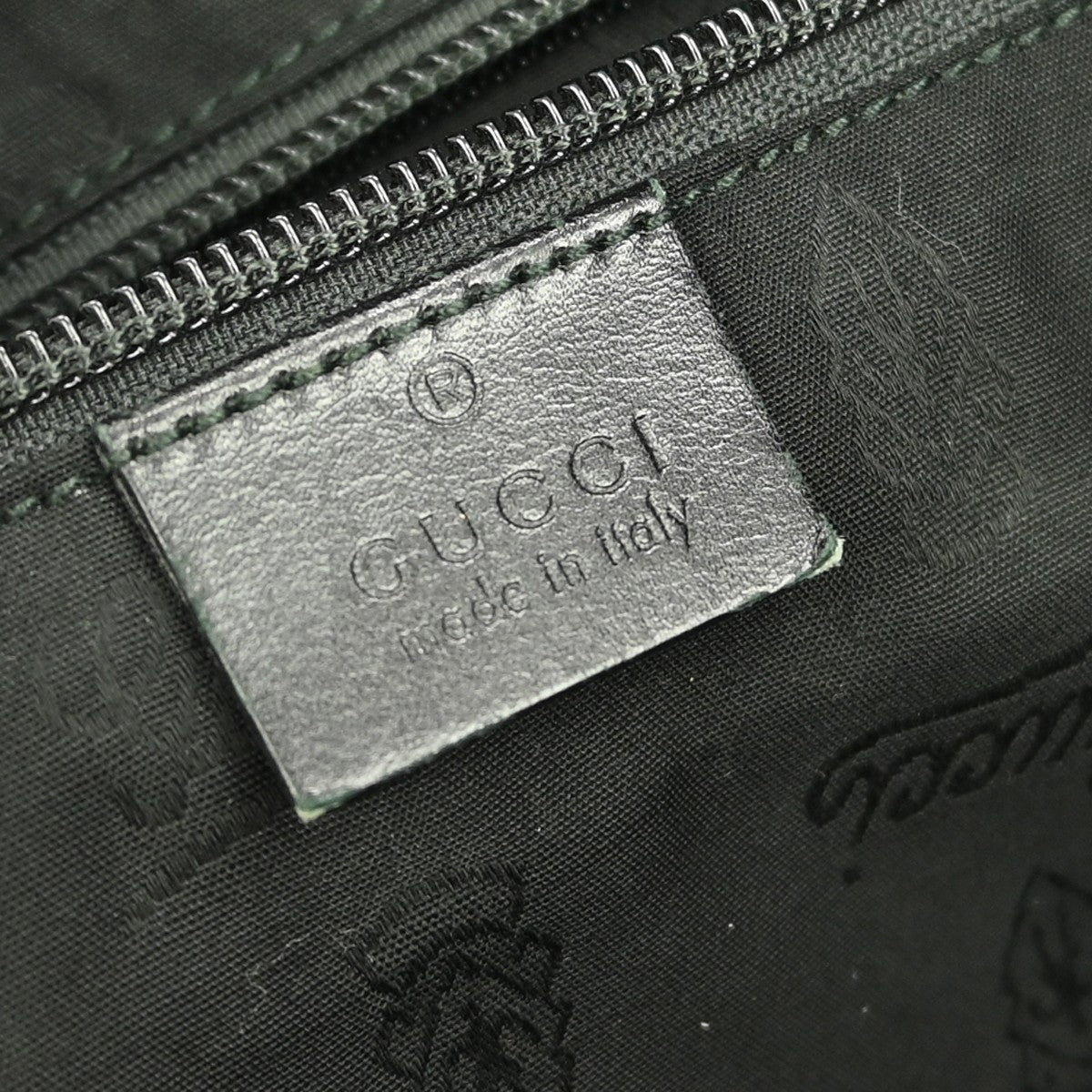 Gucci Convertible Briefcase Gg Imprime Black Canvas Travel Bag Bag ( )