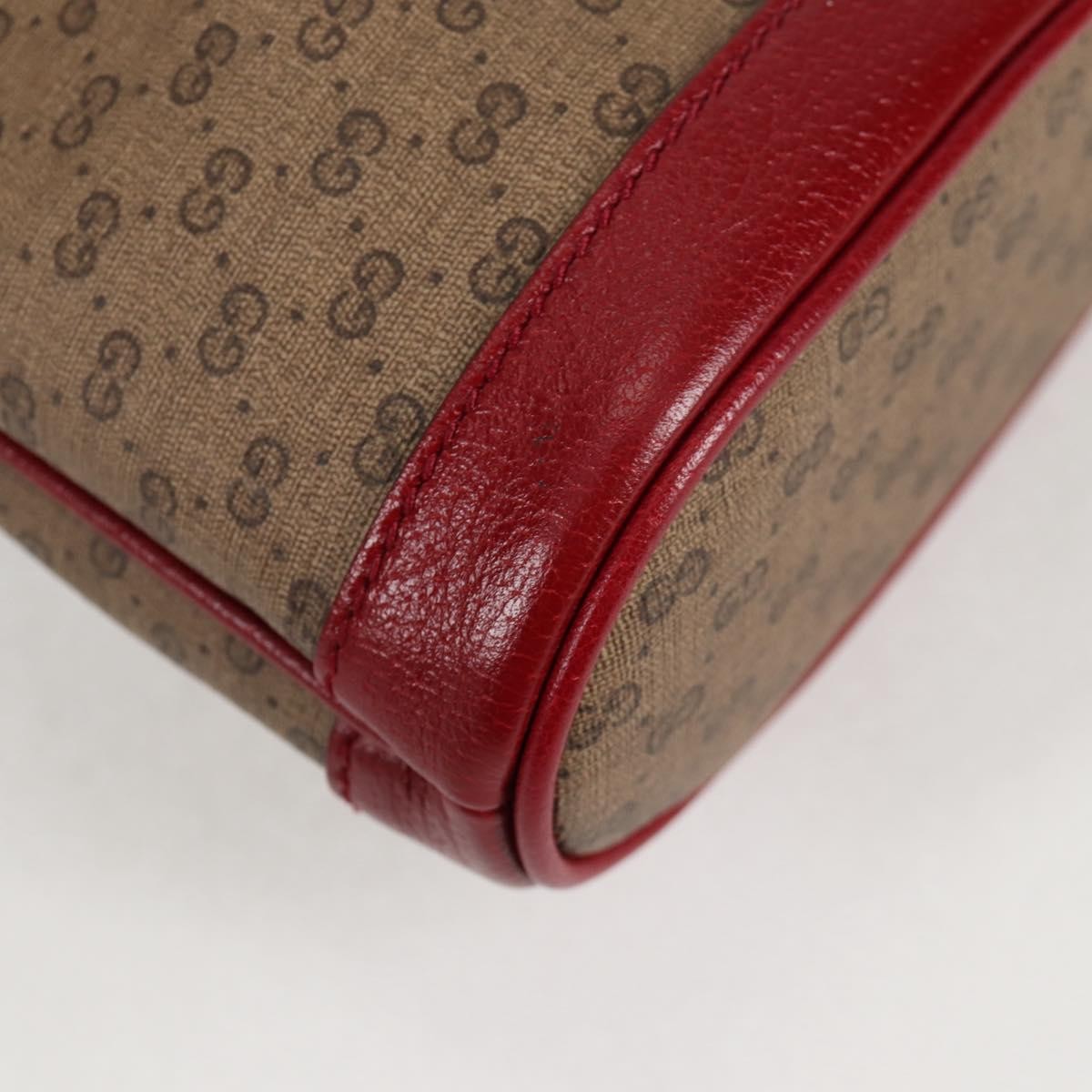 Gucci Doraemon Bucket Bag Printed Mini Gg Coated Canvas Beige Pvc Bag ( )
