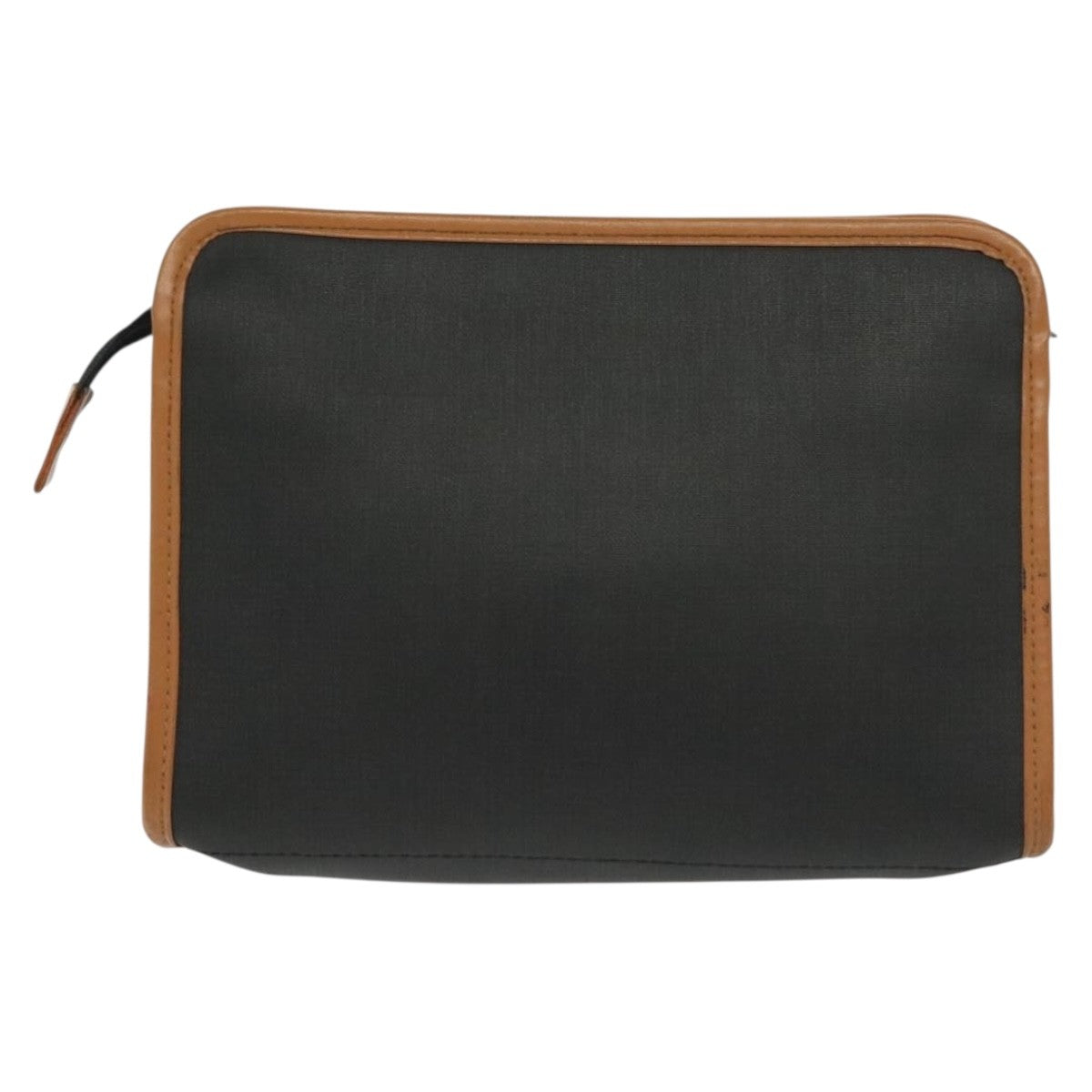 Christian Dior Homme Zip Around Pouch Leather Black Pvc Clutche & Pouche Bag ()