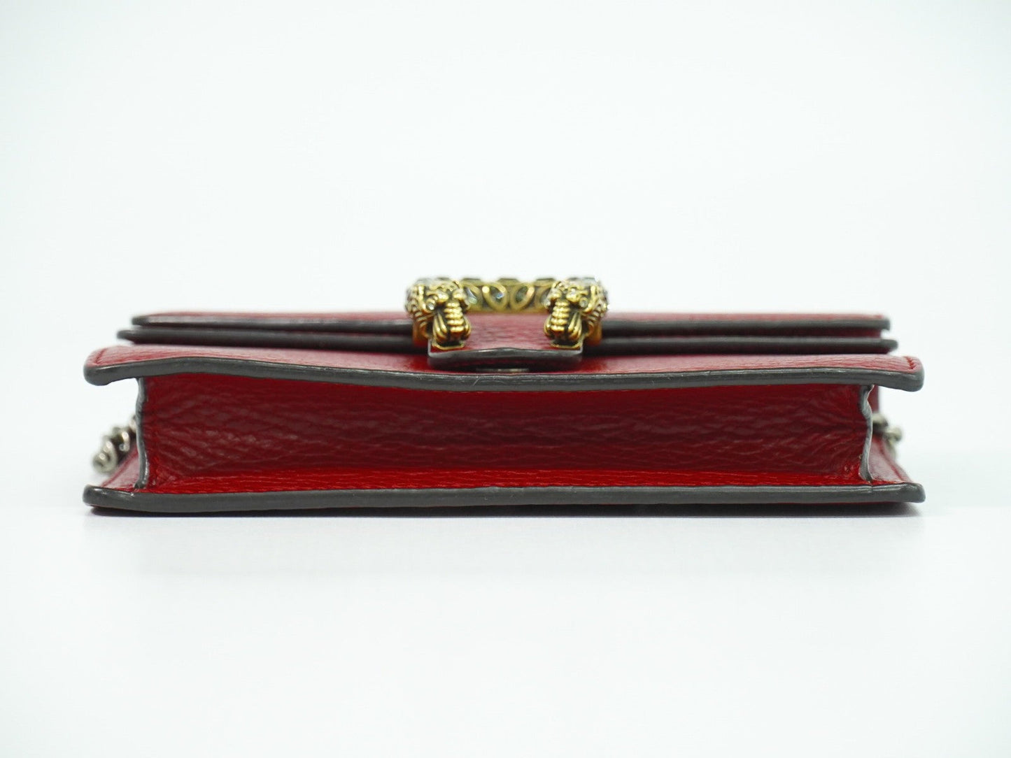 Gucci Dionysus Bag Leather Red Leather Crossbody Bag Bag ( )
