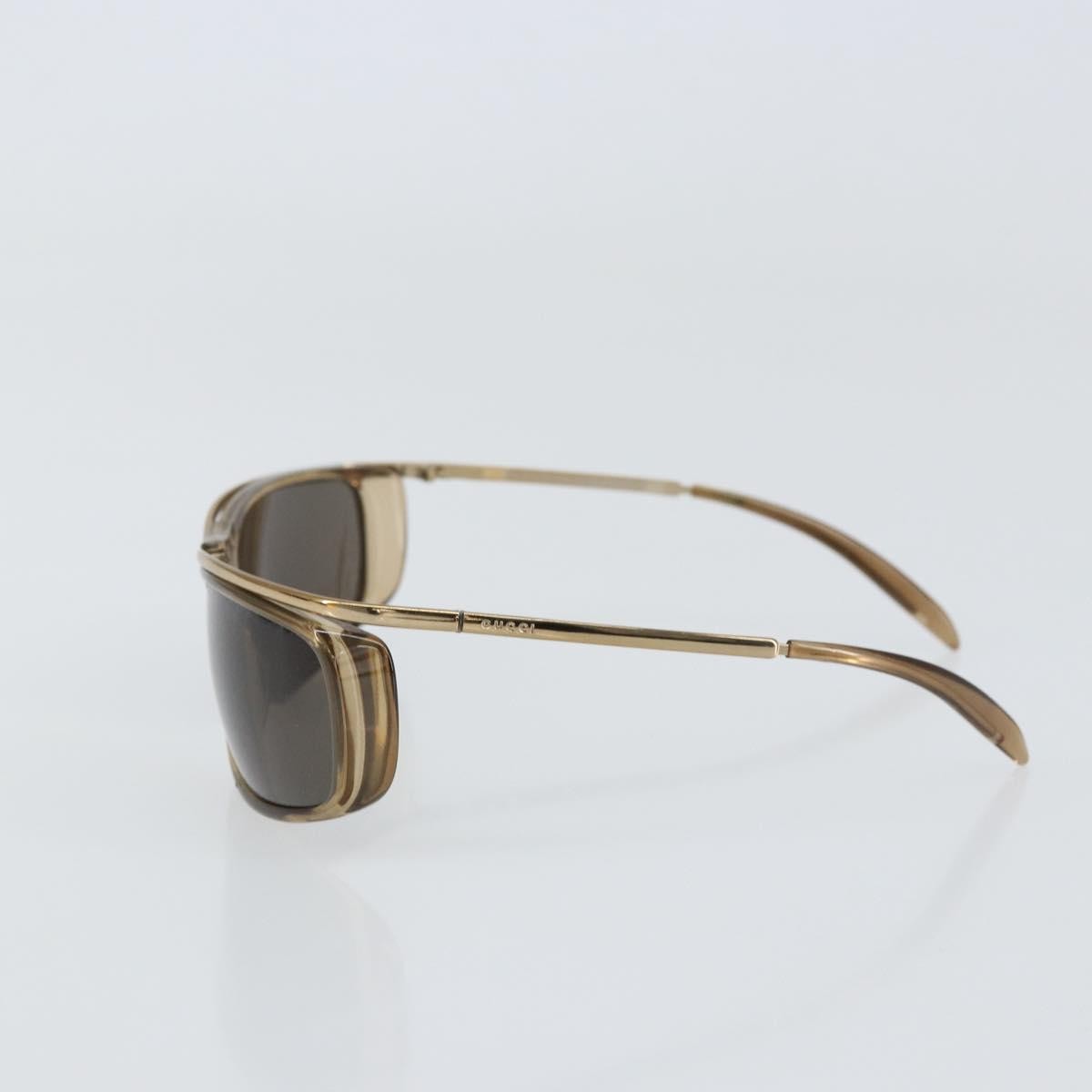 Gucci Eyewear Sunglasses Brown Metal Sunglasse Accessory ( )