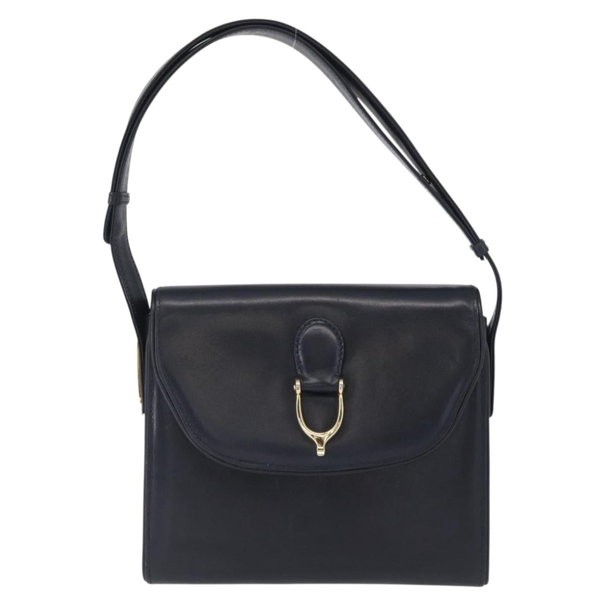 Gucci   Shoulder Bag Leather Navy Leather Shoulder Bag Bag ( )