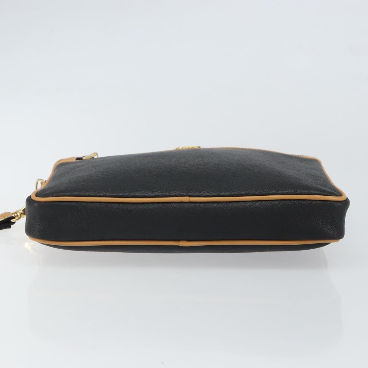 Gucci   Clutch Bag Leather Black Leather Clutche & Pouche Bag ( )
