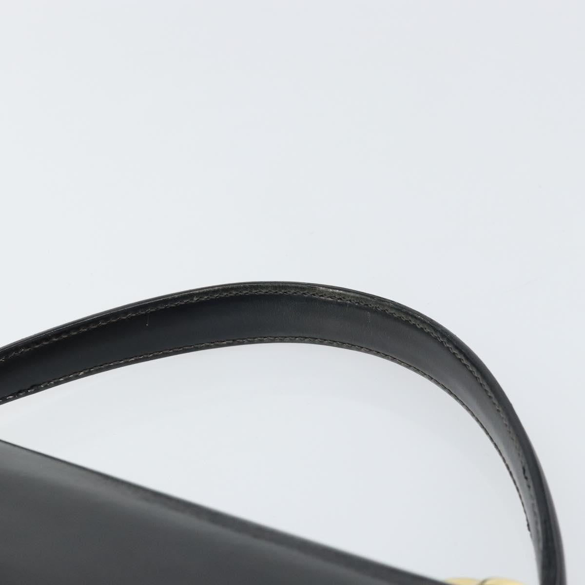 Gucci   Handbag Leather Black Leather Handbag ( )