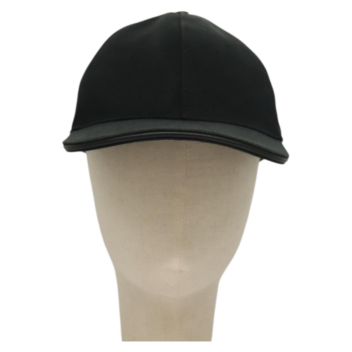 Gucci Interlocking G Web Baseball Cap Canvas Black Canvas Head Accessory Accessory ( )