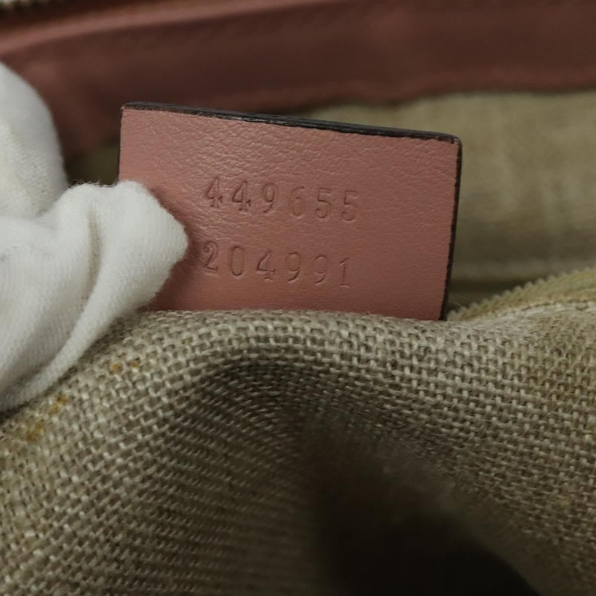 Gucci Margaux Tote (Outlet) Microguccissima Leather Pink Leather Bag ( )