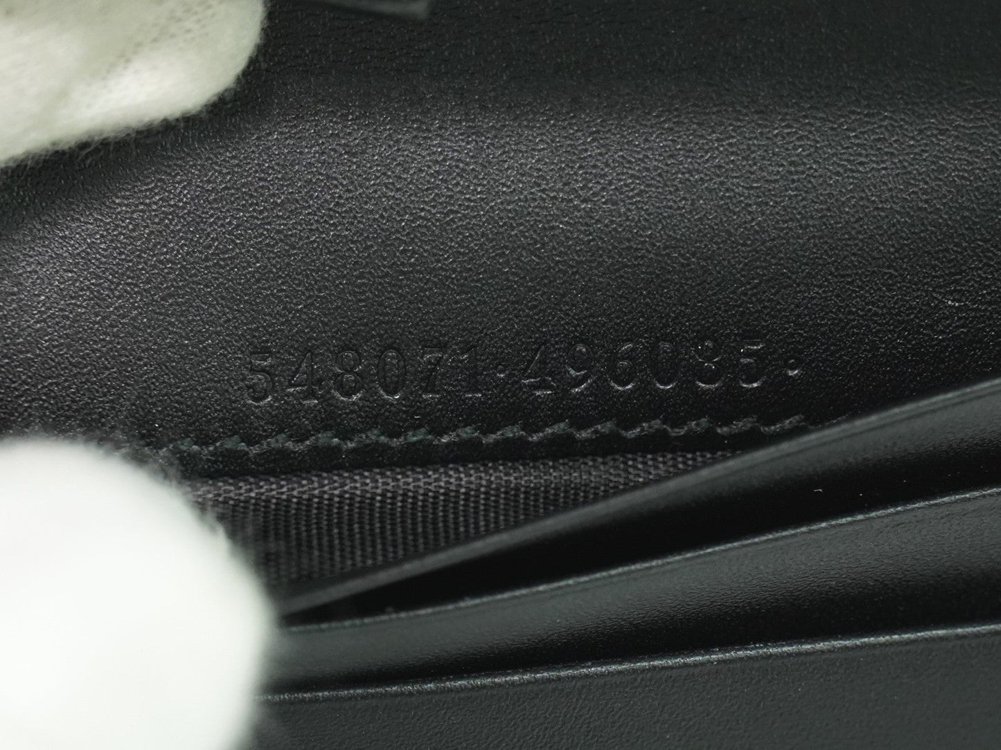 Gucci Gg Marmont Wallet Leather Black Leather Wallets Accessory ( )