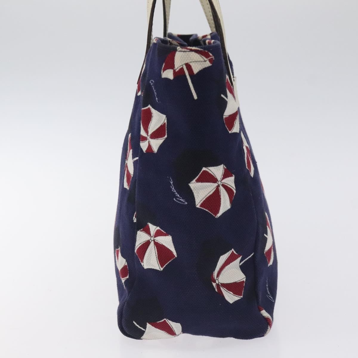 Gucci Open Tote (Outlet) Umbrella Canvas Purple Canvas Tote Bag Bag ( )