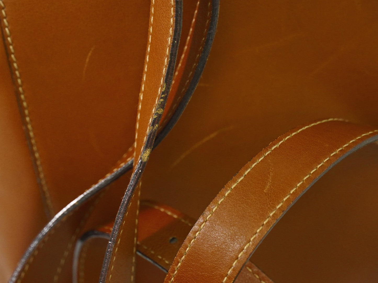 Gucci   Bamboo Backpack Leather Brown Leather Backpack Bag ( )